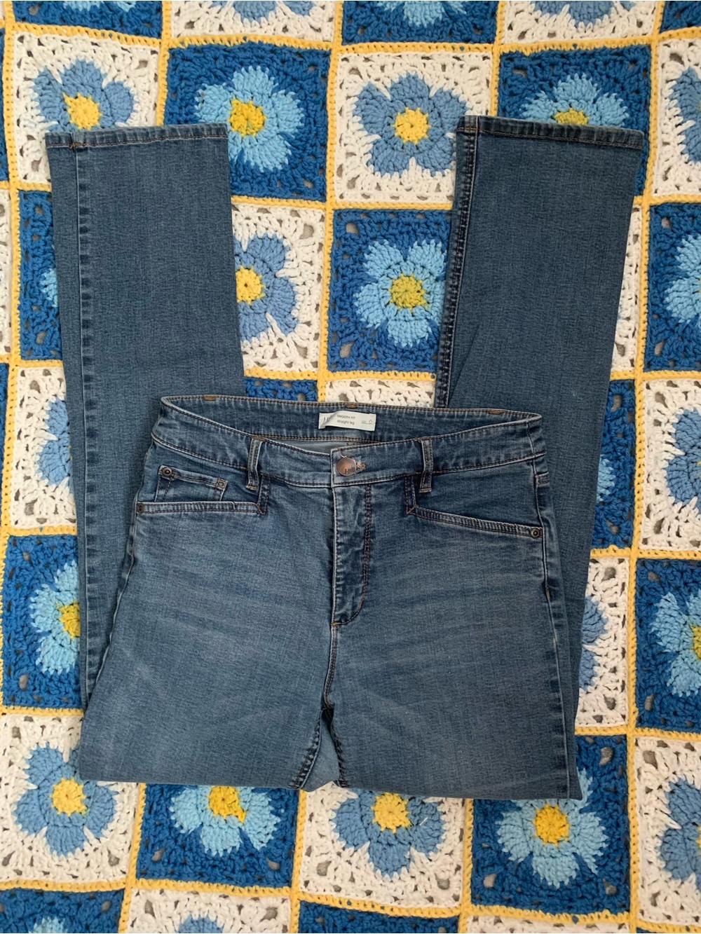 J.Jill Light Blue Smooth Fit Straight Leg Jeans